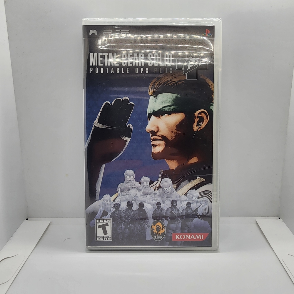 Metal Gear Solid: Portable Ops Plus (Sony PSP, 2007) New Sealed